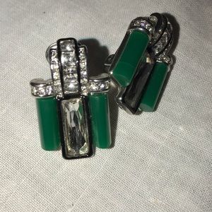 Kenneth Jay Lang clip on earrings